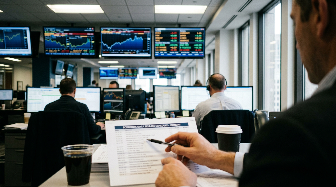 Monday’s Economic Calendar