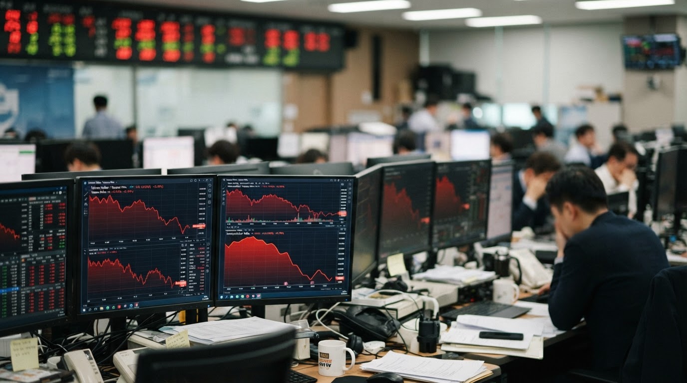 Taiwan Dollar, Won Slump as Chip Stock Selloff Hurts Sentiment