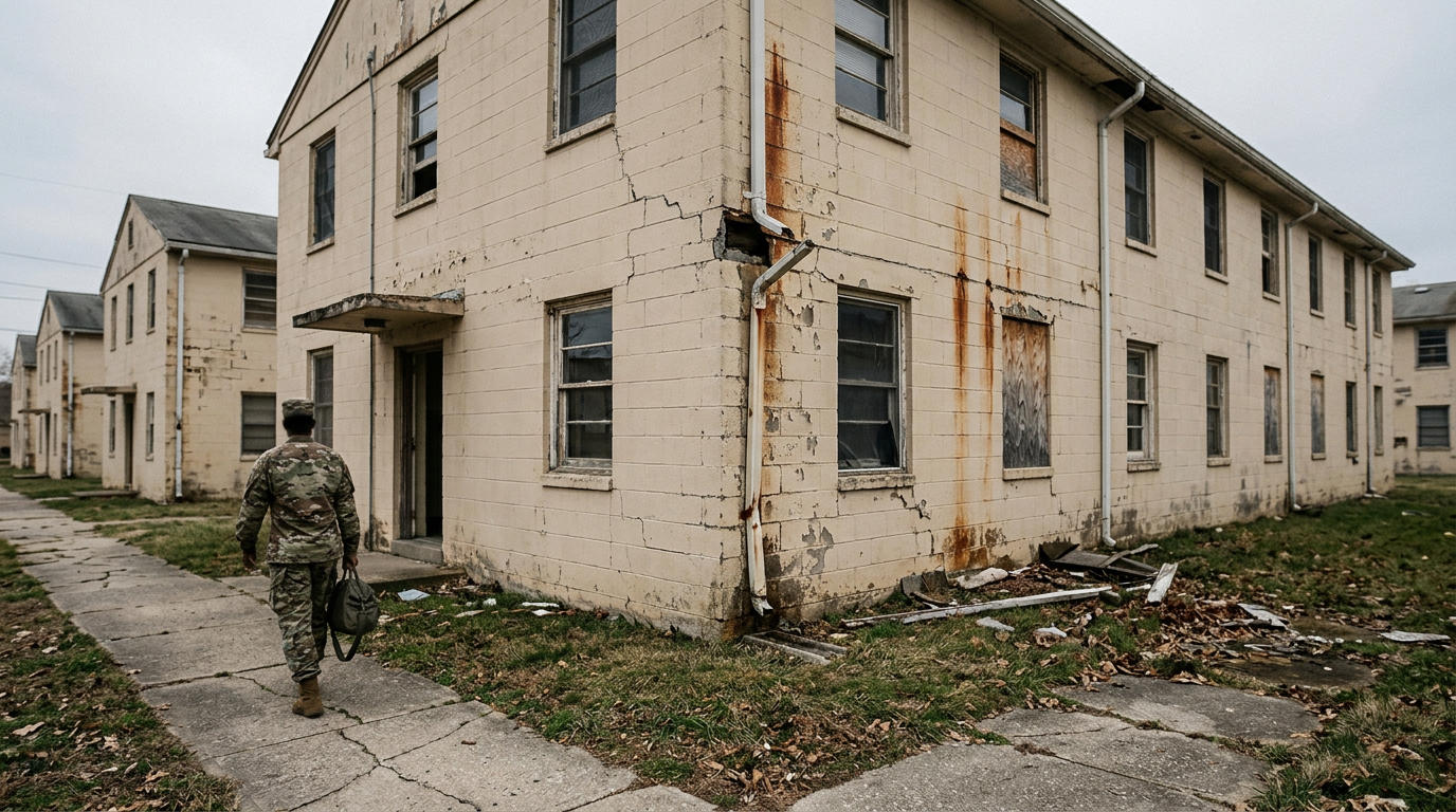 Some military barracks 'chronically neglected' due to $285 billion in maintenance backlogs, GAO finds