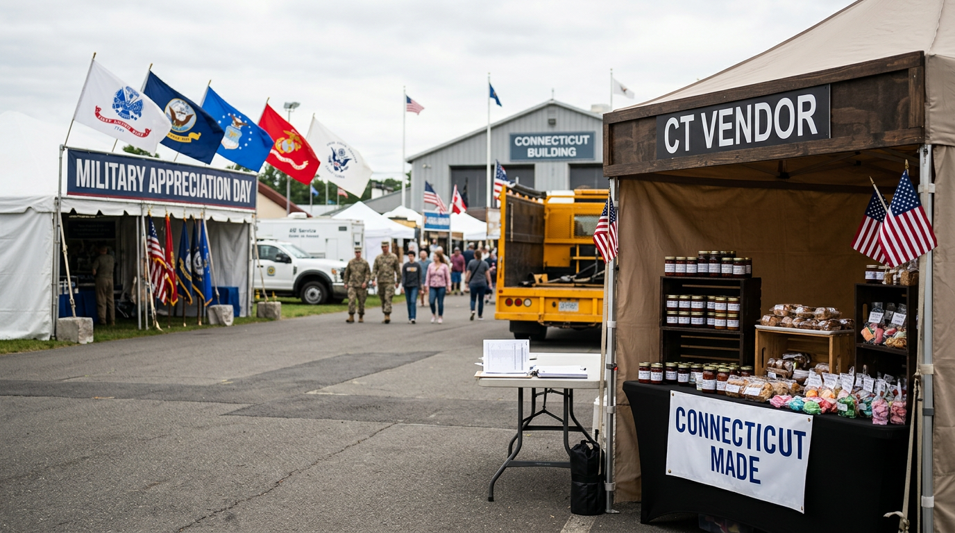 Big E kicks off with sweet treats, Connecticut vendors, and military appreciation - NBC Connecticut
