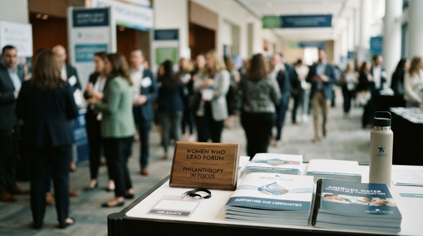 American Water Charitable Foundation Joins Important Philanthropy Discussions at The Women Who Lead Forum - PR Newswire