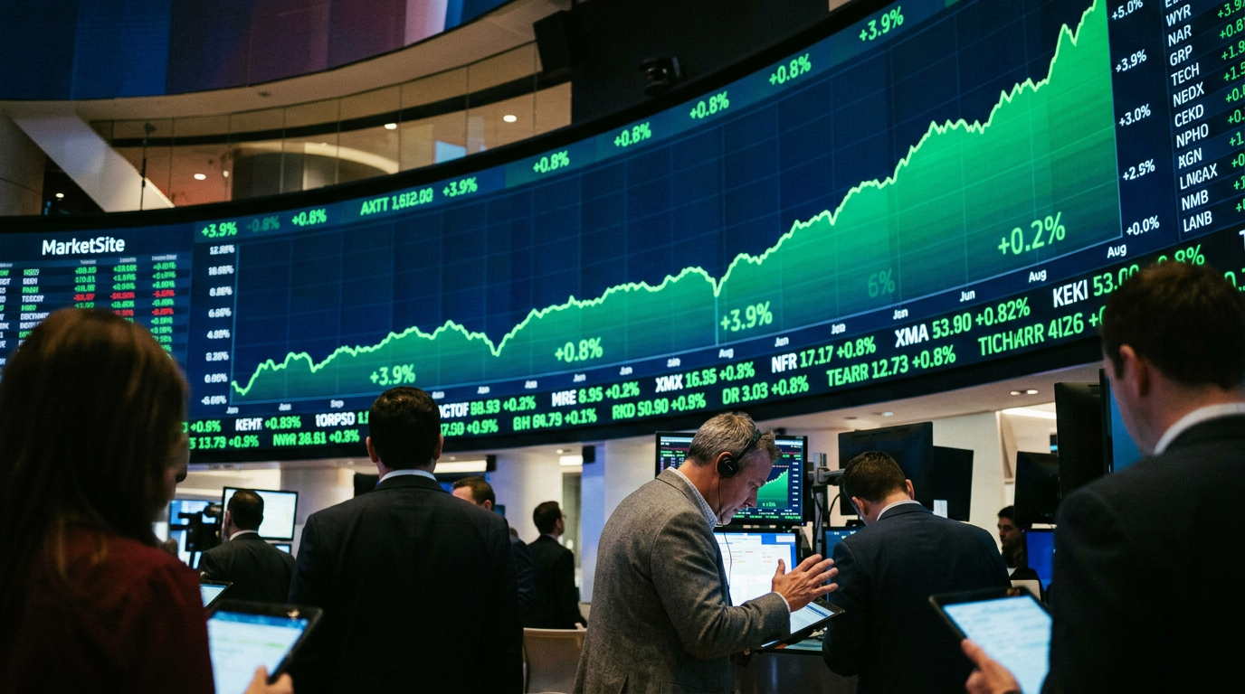 Nasdaq rebounds 3.9% in August as strong tech earnings outweigh late-month volatility