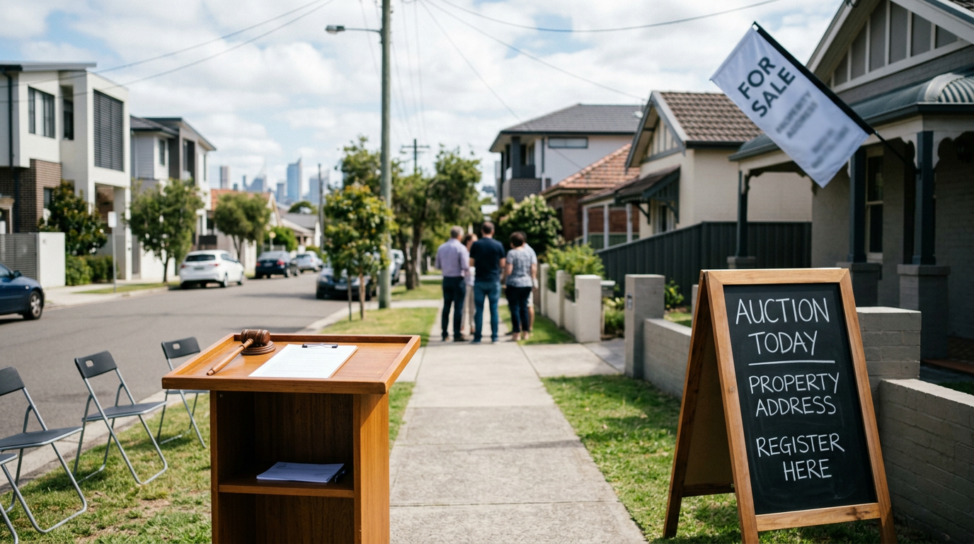 Australia Home Auction Clearance Rates Fall Amid Rate Hike Fears