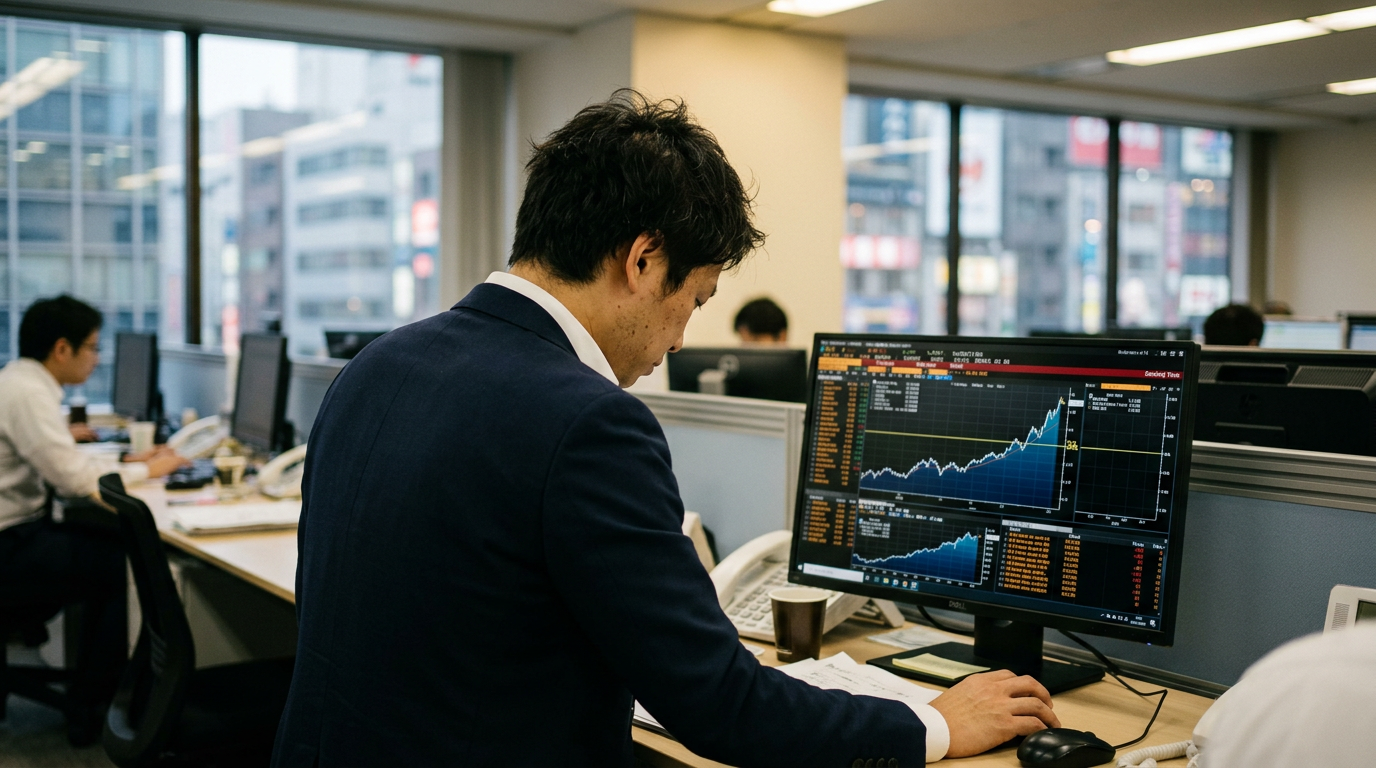 Japan’s 10-Year Bond Yield Hits 3% for First Time Since 1996
