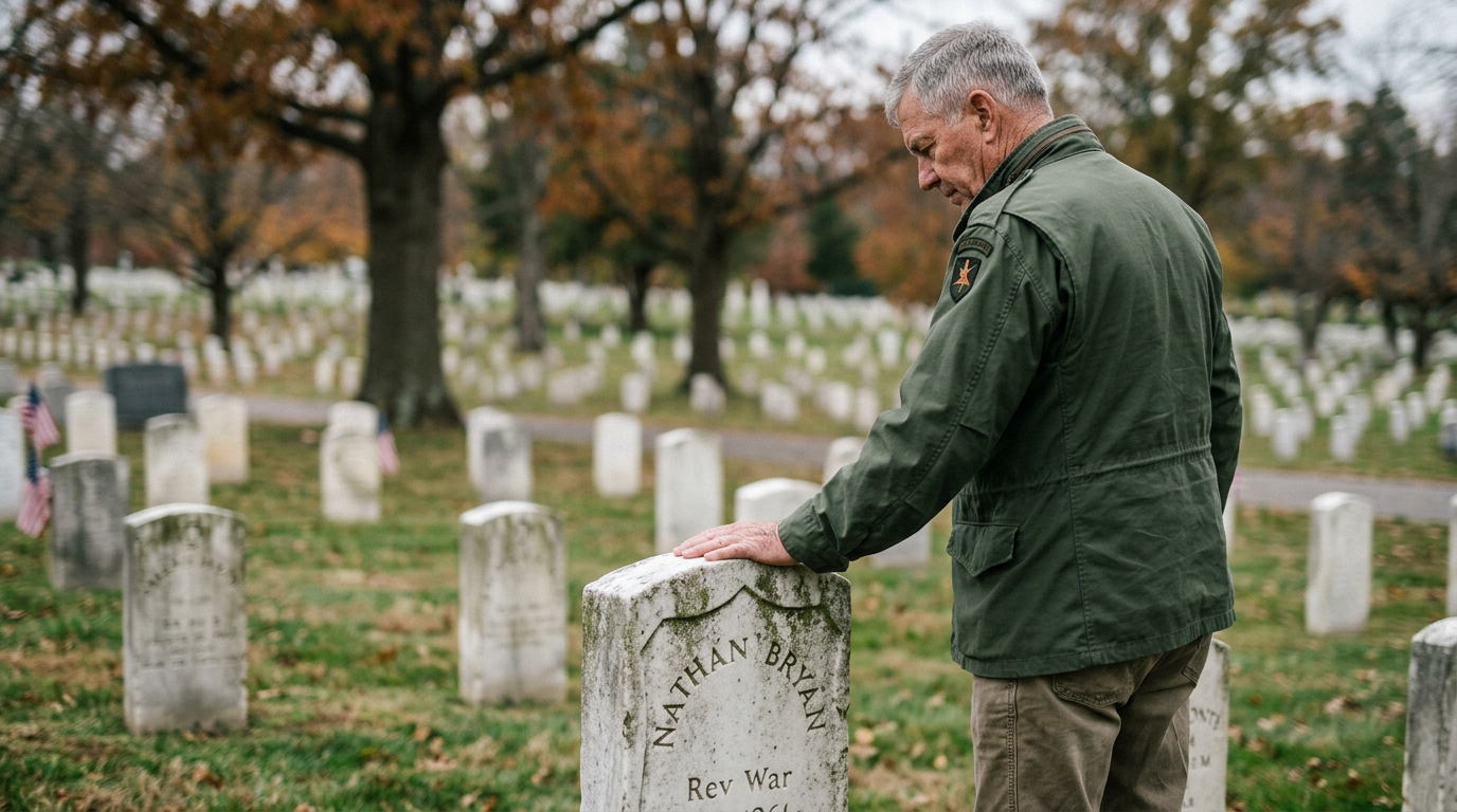 Vietnam Veteran discovers ancestor who served in Revolutionary War