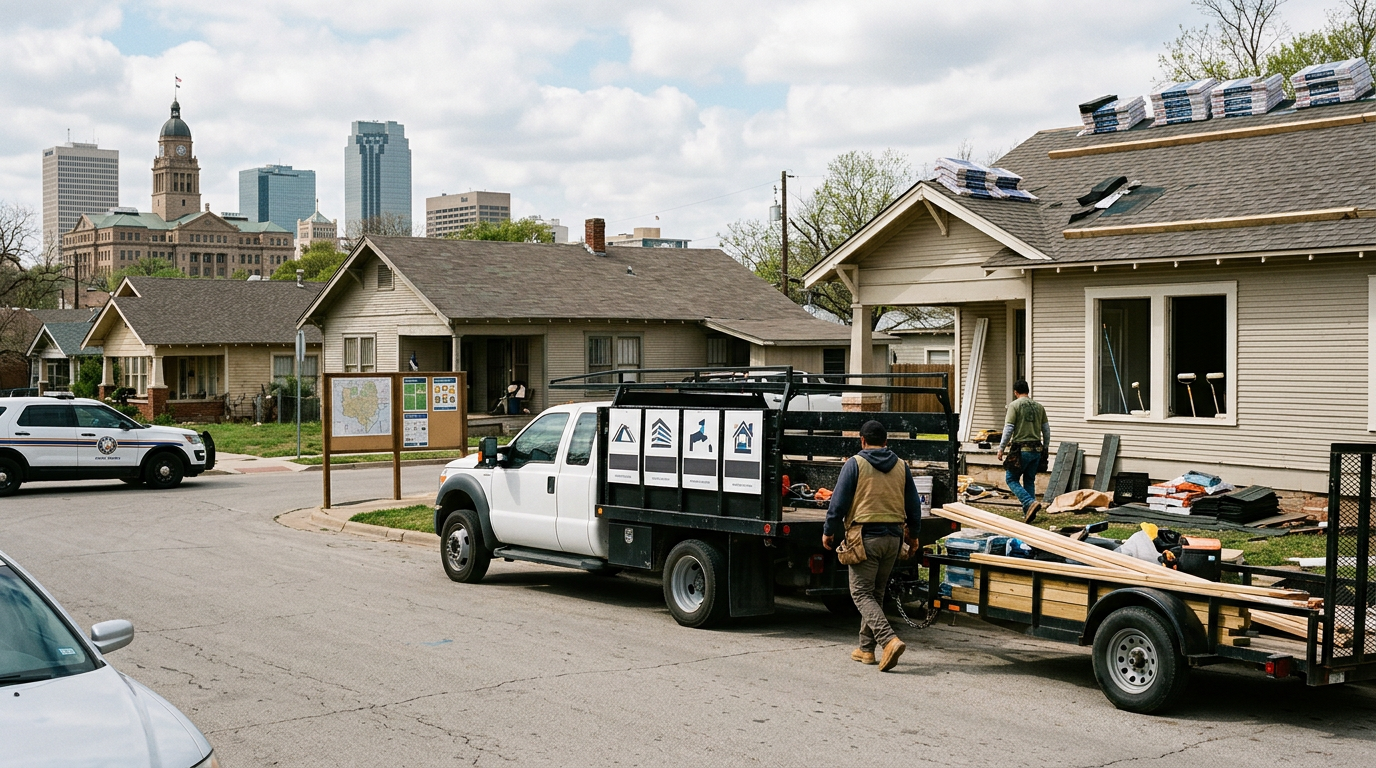 How Andy Williams trains veterans to rebuild careers while revitalizing neighborhoods - Fort Worth Report