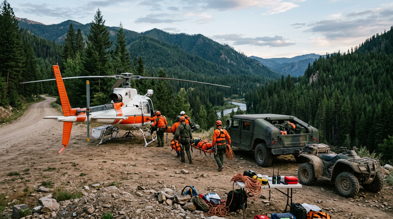 Idaho Army National Guard Conducts 3 Search, Rescue Missions in 3 Days