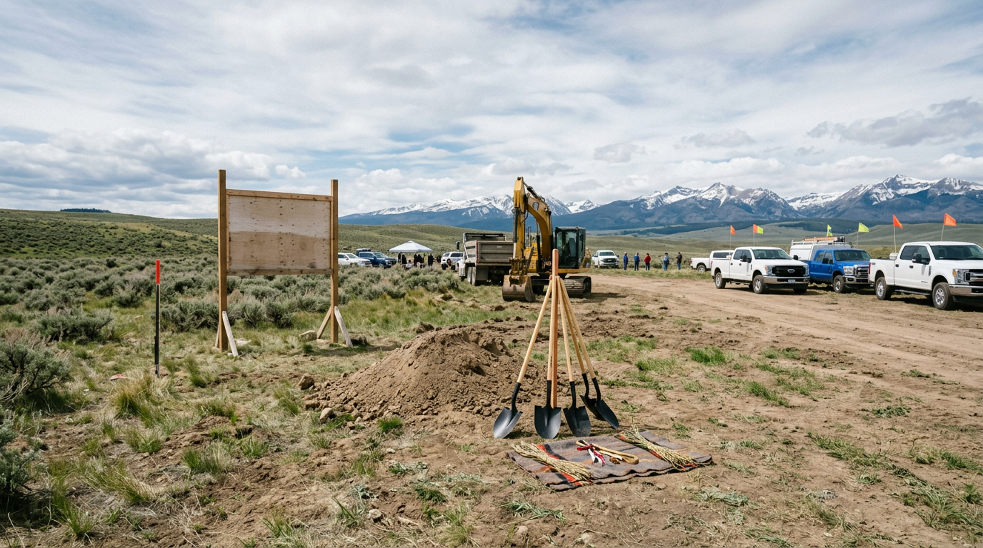 FAST Blackfeet Blesses Ground for New Food Resource Center - Flathead Beacon