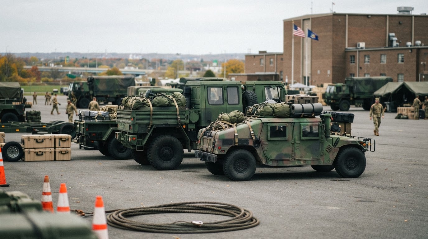 New York National Guard Battalion Mobilizes for Southern Border Mission