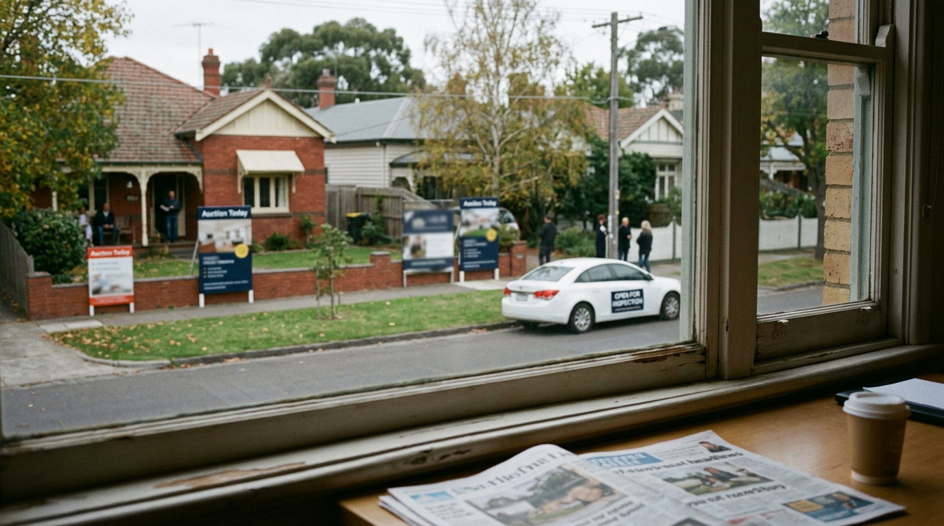 Australia Home Auction Clearances Hit 10-Week Low as Rate Hike Looms