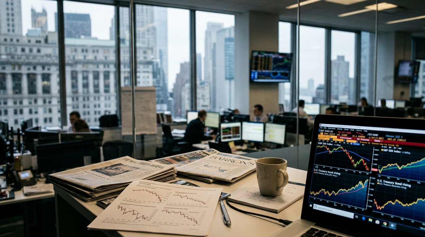 S&P 500 Falls as Inflation Worry Lifts Bond Yields