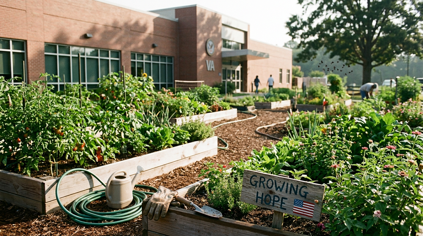 Project GROW: How gardening helped a Veteran heal