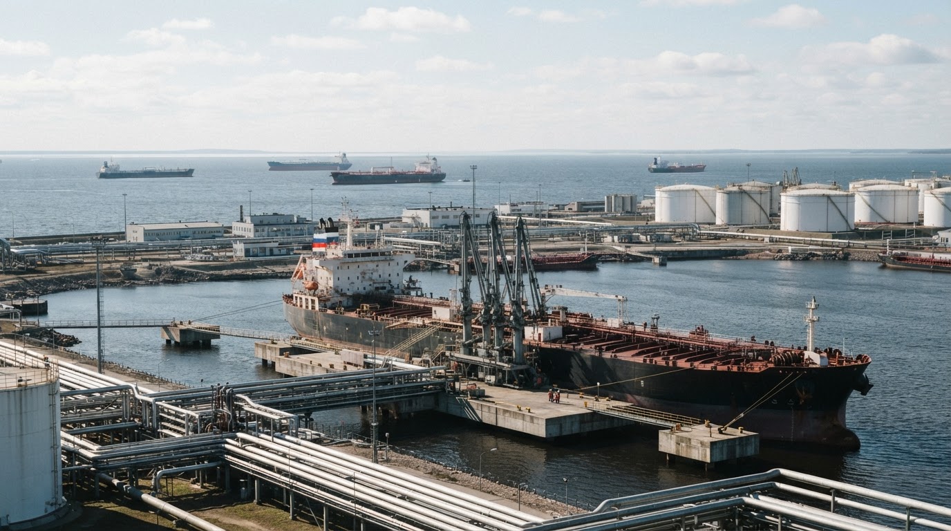 Russia's Oil Exports Hit a One-Month High Amid Baltic Rebound