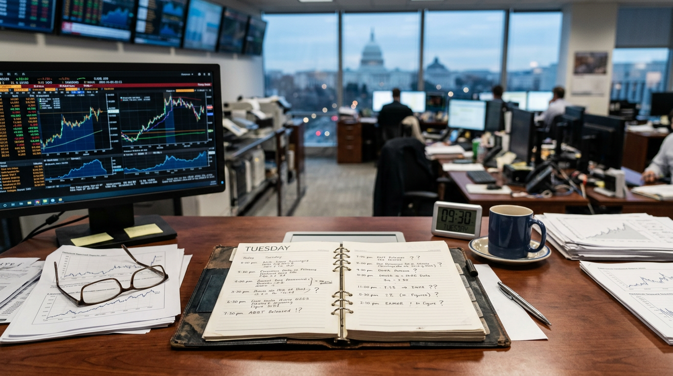 Tuesday’s Economic Calendar