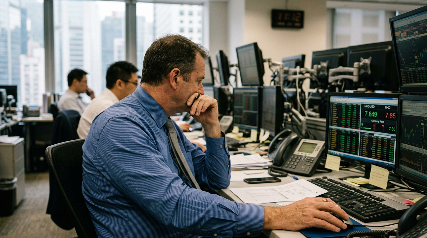 Carry Trade Allure Puts Hong Kong Dollar Back on 7.85 Watch