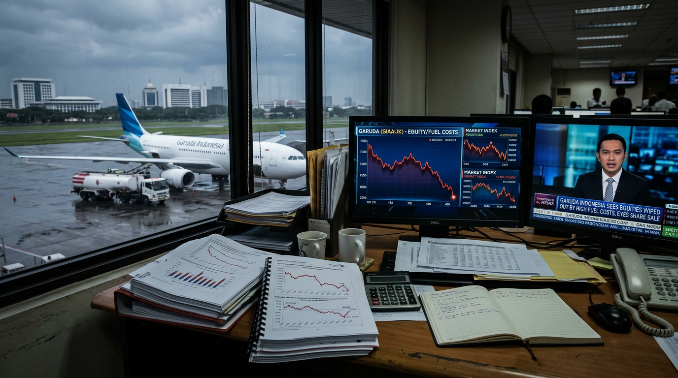 Garuda Turns to Share Sale as Fuel Eats Into $1.4 Billion Rescue