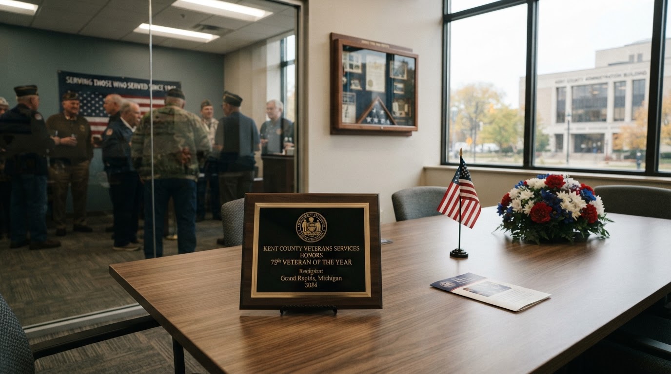 Kent County Veterans Services names 75th Veteran of the Year - WZZM13.com