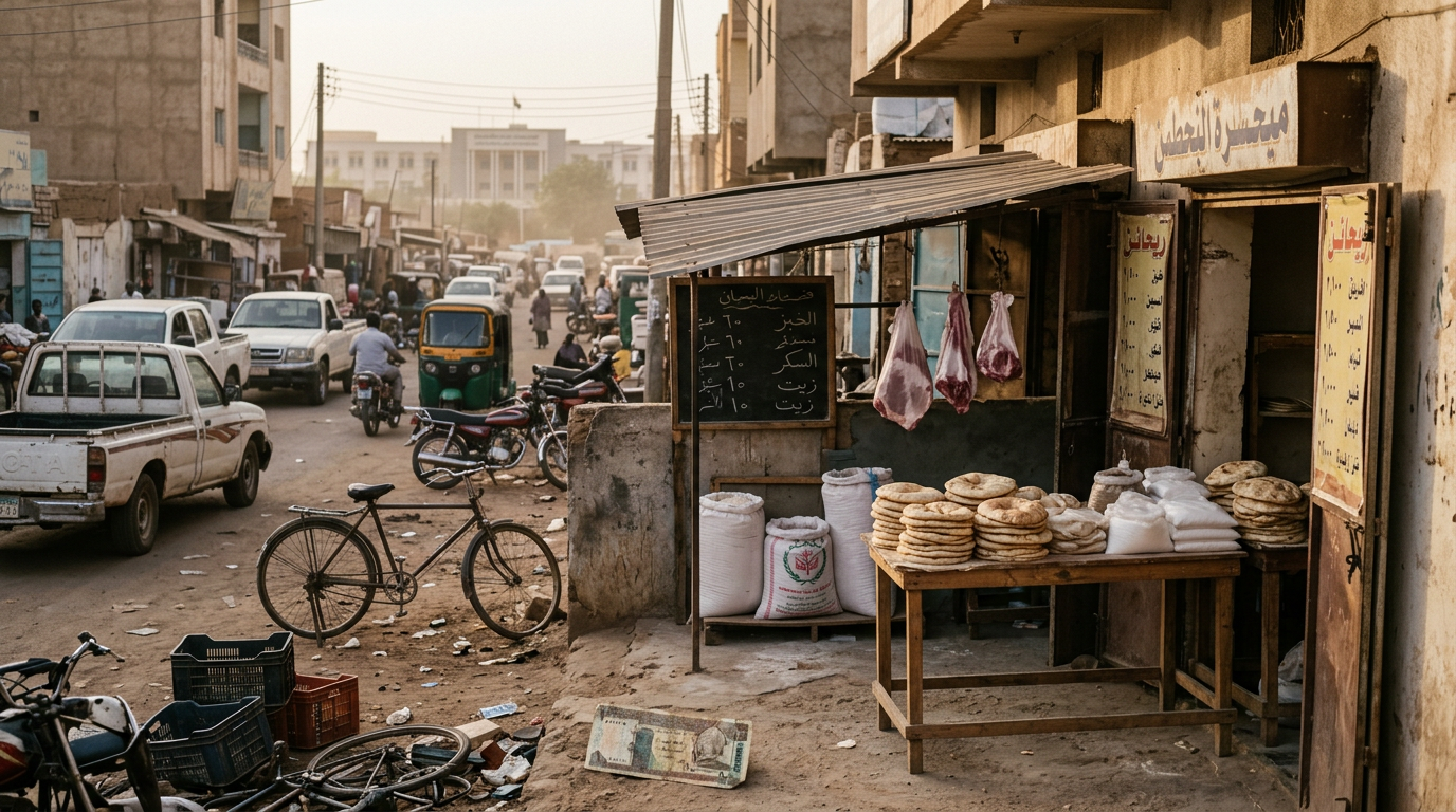 Collapsing currency and inflation leave families struggling in Sudan