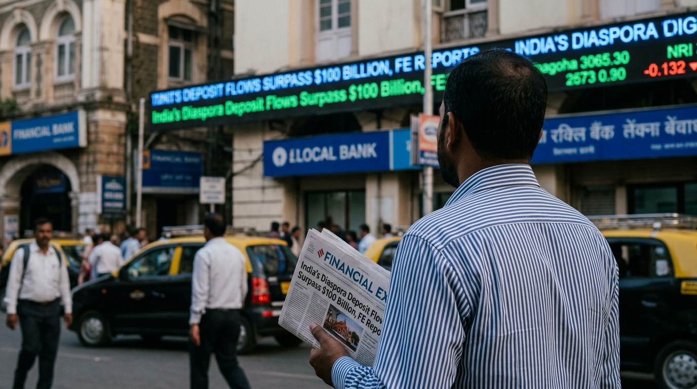 India’s Diaspora Deposit Flows Surpass $100 Billion, FE Reports
