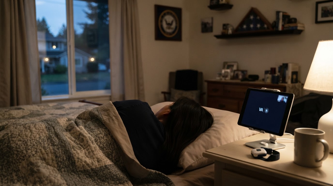 It was a blessing: How TeleSleep helped one Veteran Finally Rest