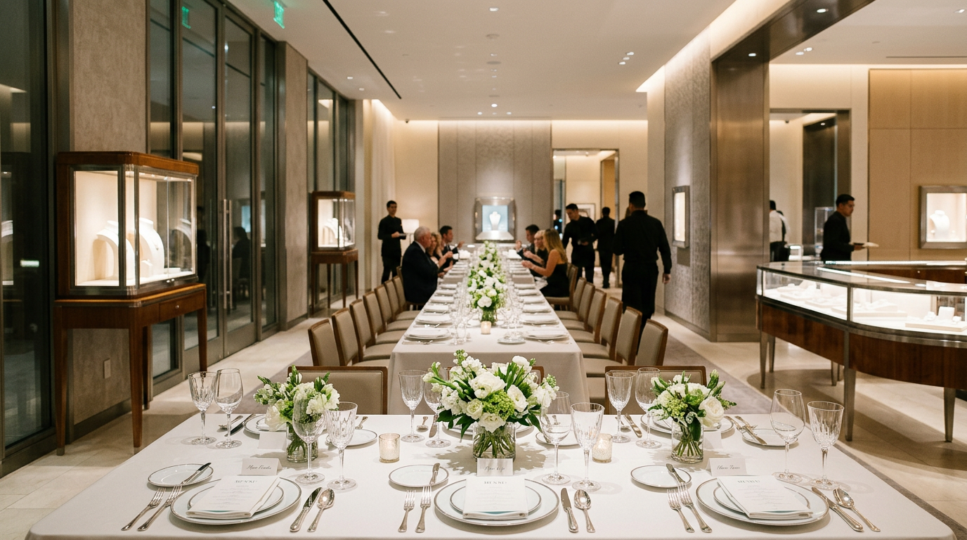 Inside Tiffany & Co.’s South Coast Plaza Opening With Zoey Deutch and Charles Melton