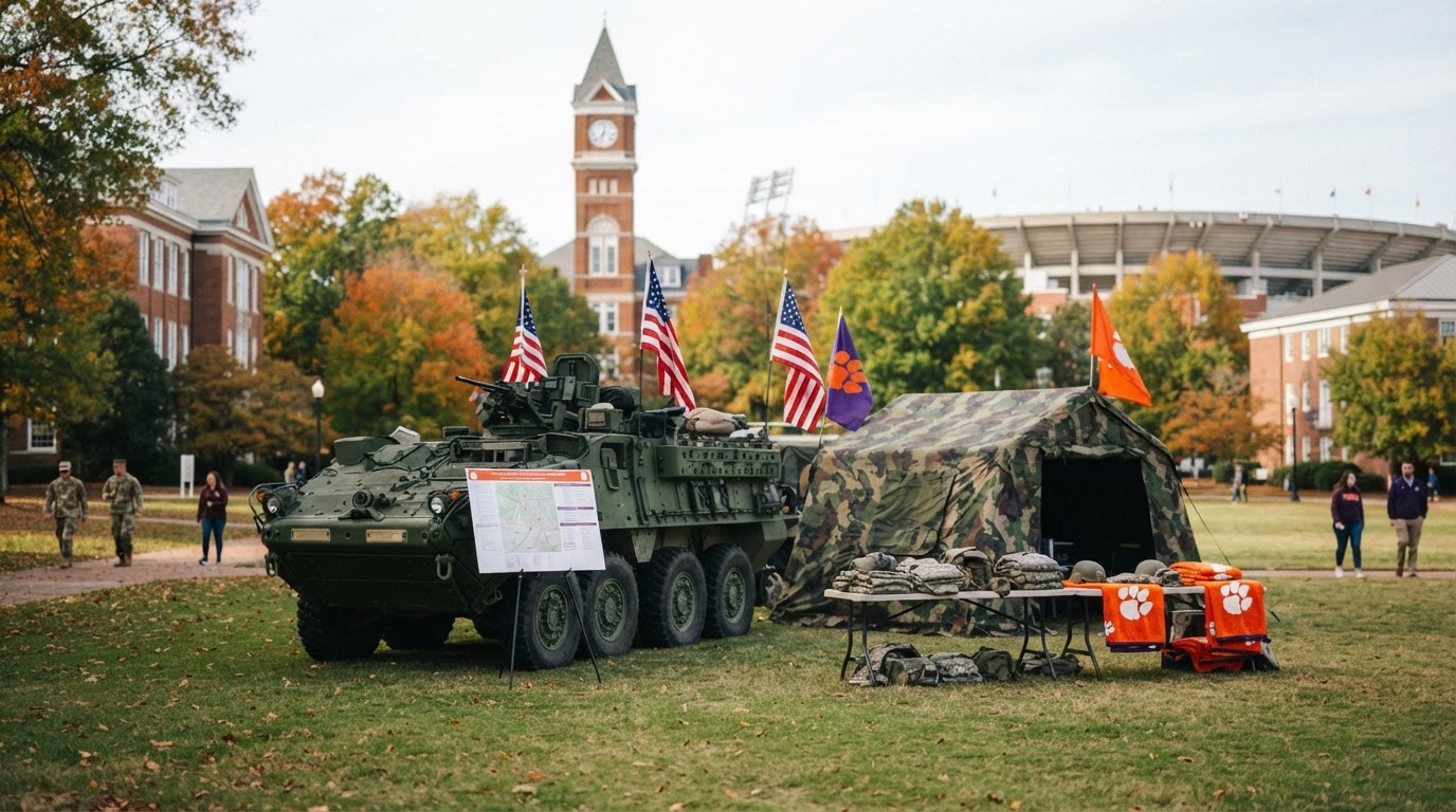 Clemson to Host Military Appreciation Week Oct. 14-17 - Clemson News