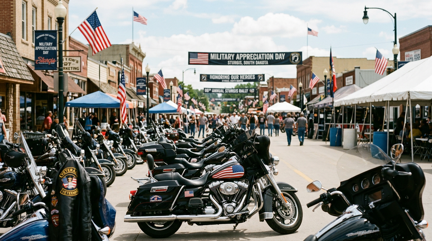 Military Appreciation Day At 86th Sturgis Motorcycle Rally - kbhbradio.com