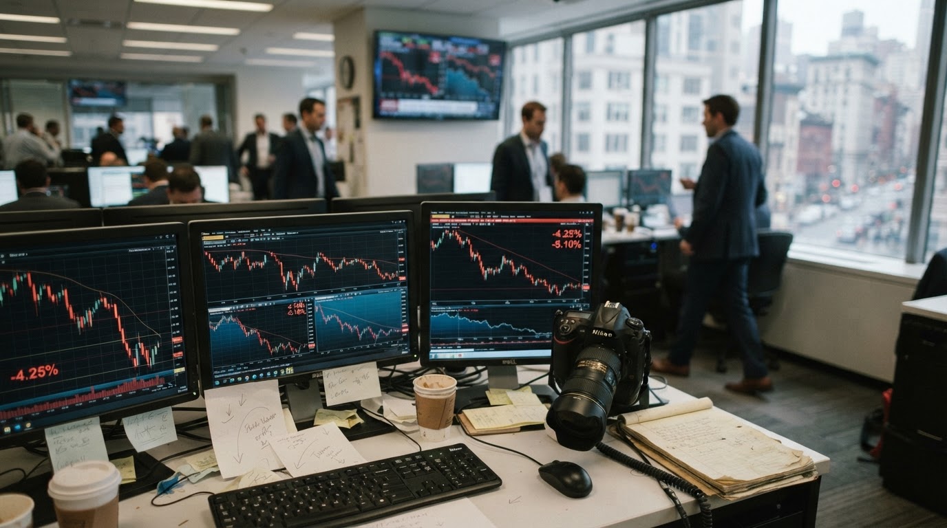 Chip Stocks Continue Downward Streak, 'Pricing In A Crash'