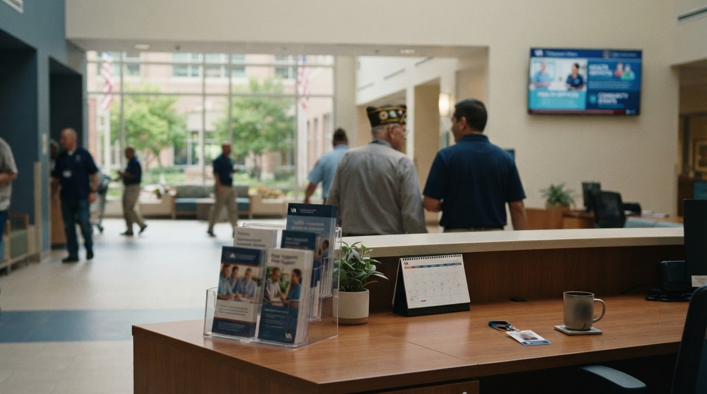 The VA community cares for Veterans and each other