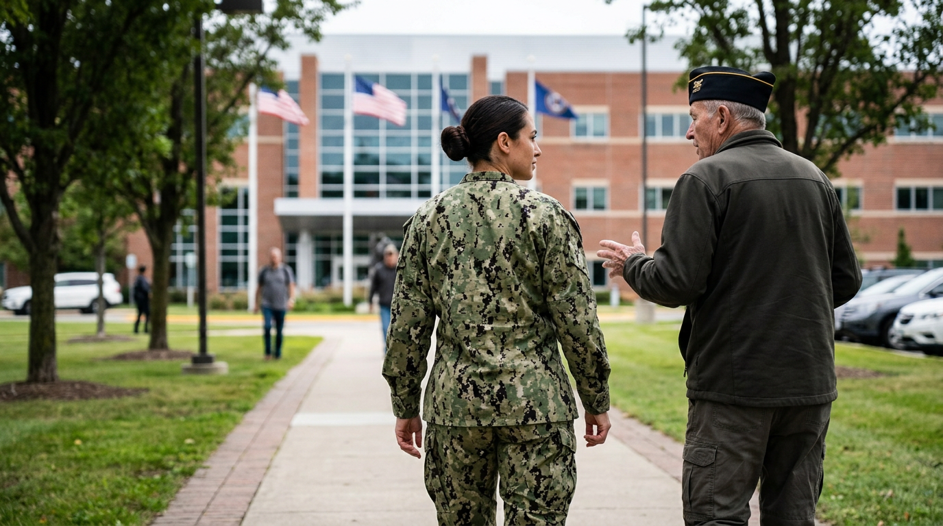 Walking a mile: Navy nurses train with VA to better serve Veterans - VA News (.gov)