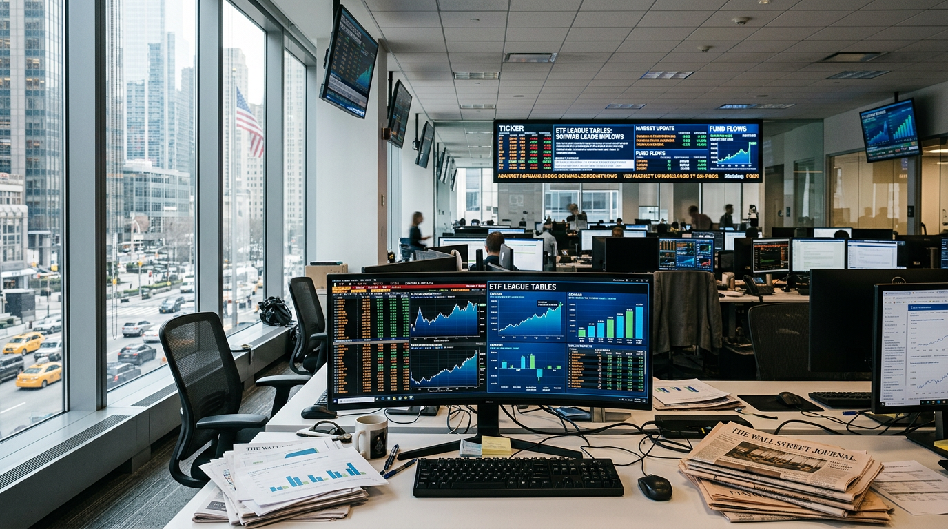 ETF League Tables: Schwab Registers Hefty Inflows
