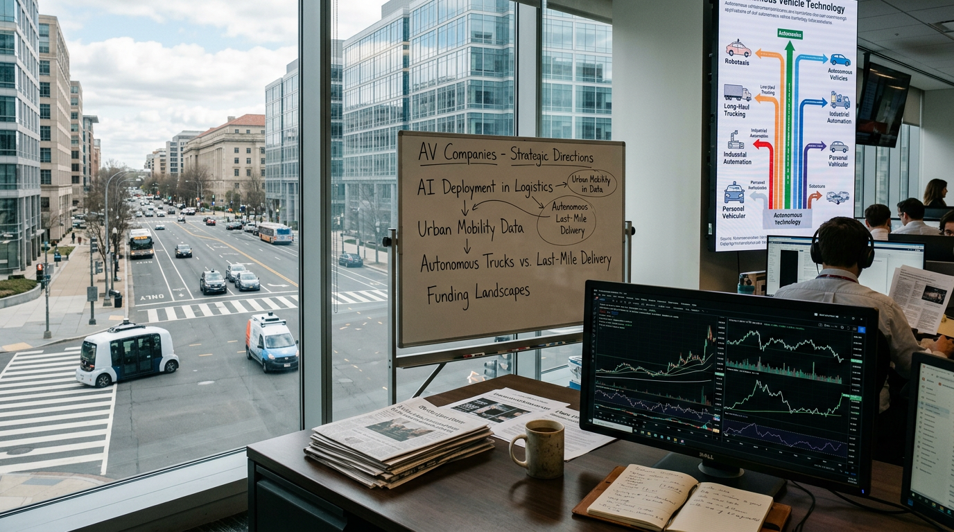 TechCrunch Mobility: AV companies pick their lanes