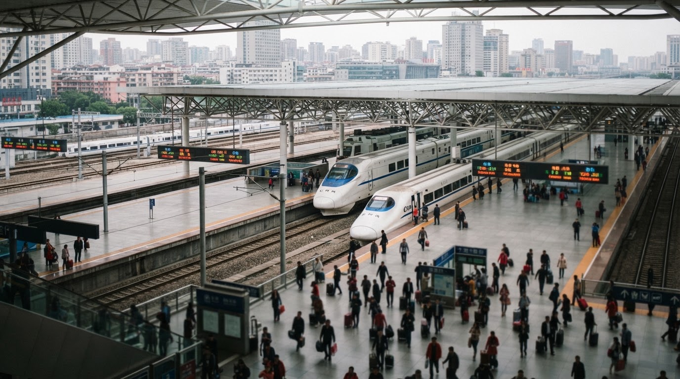 China Rail Logs Record 3.71 Billion Trips in First Nine Months