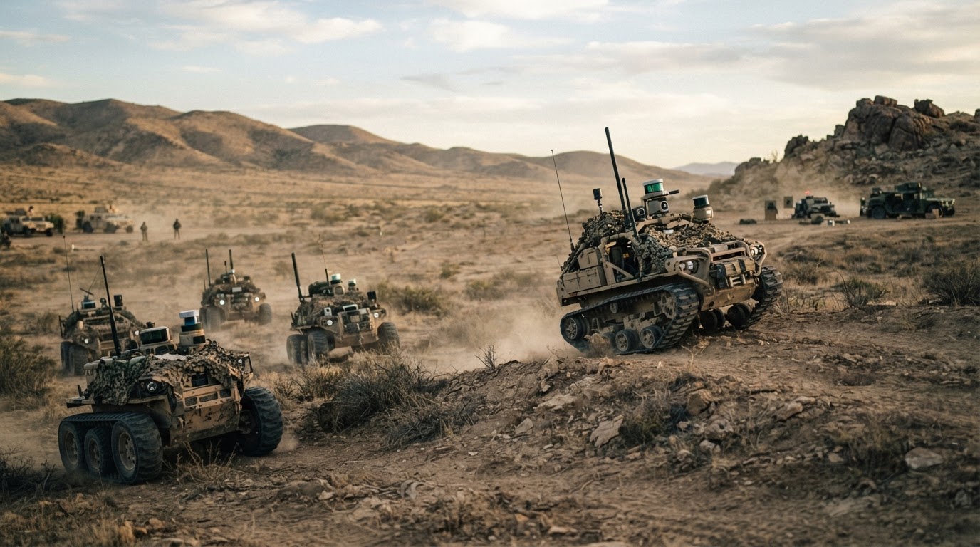 Army tests autonomous robots that hunt enemy targets