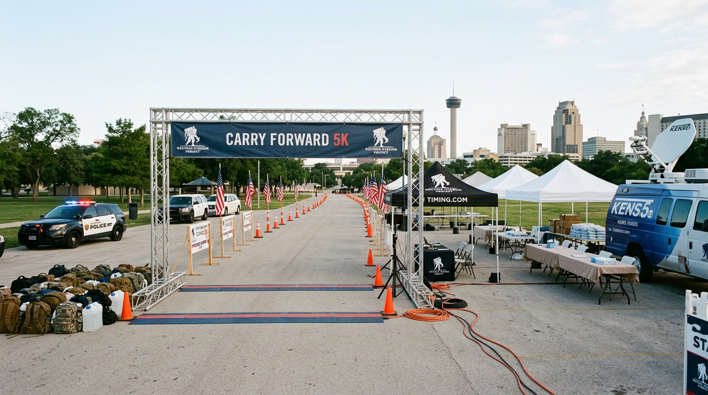 San Antonio unites for veterans at Wounded Warrior Project's Carry Forward 5K - kens5.com