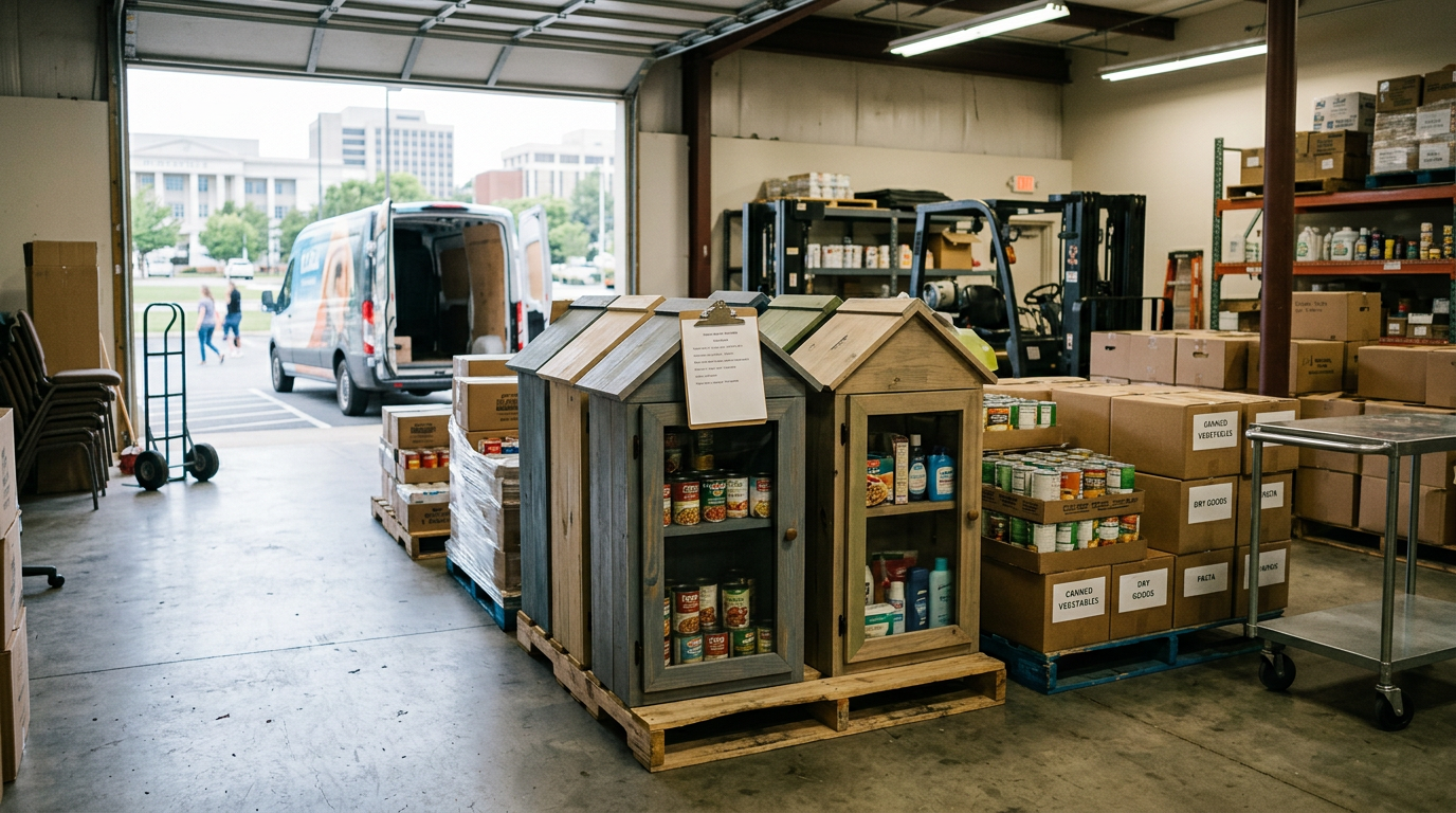 Huntsville nonprofit prepares to deliver 1,000th Blessing Box - waff.com